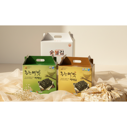 가수 미나 추천 40년 전통 프리미엄 광천별맛김세트